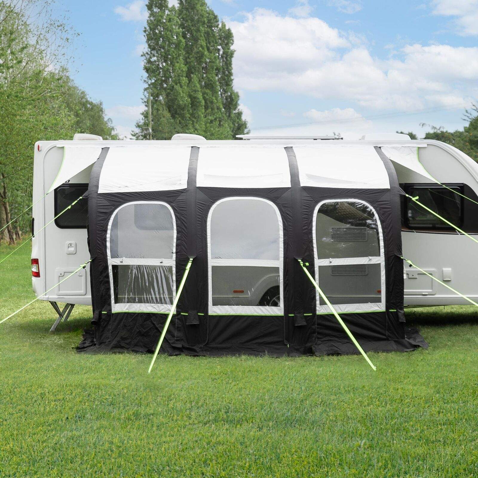 Buitentent opblaasbare caravan - Travel Outdoor Camping Youtube recensie en prijs