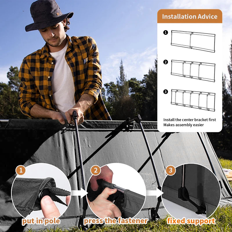 Naturehike XJC05 Camping Opkla - Outdoor Camping Cot recensie en prijs