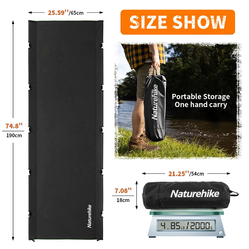 Naturehike XJC05 Camping Opkla - Outdoor Camping Cot recensie en prijs