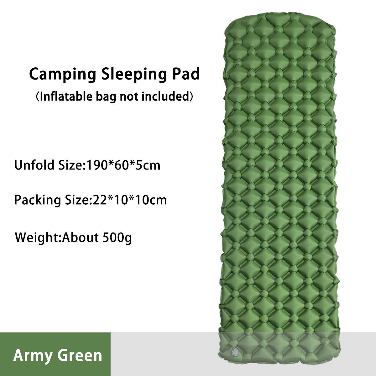 Opblaasbaar campingmatras in t - Outdoor Camping Mattress recensie en prijs