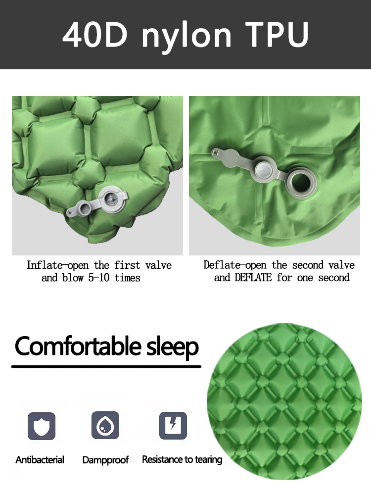 Opblaasbaar campingmatras in t - Outdoor Camping Mattress recensie en prijs